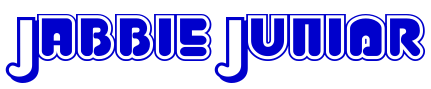 Jabbie Junior шрифт